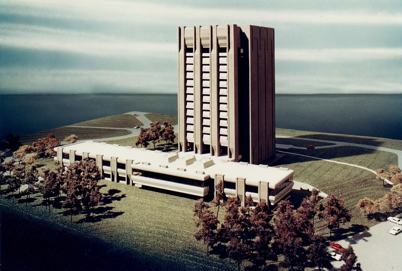 National Agricultural Library Building Model photo from 1964