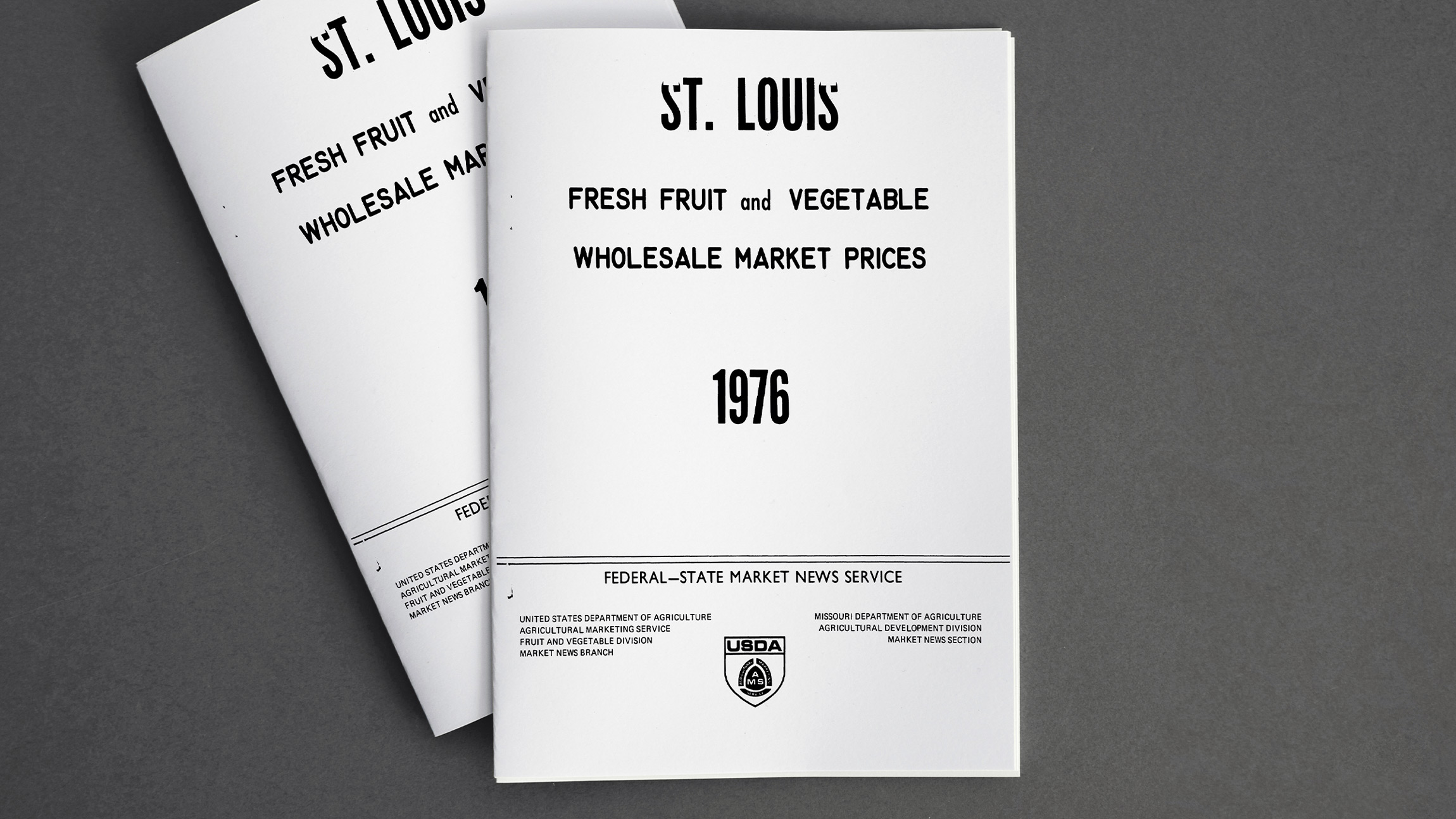 USDA Publication: St. Louis Fresh Fruit and Vegetable Wholesale Market Prices, 1976